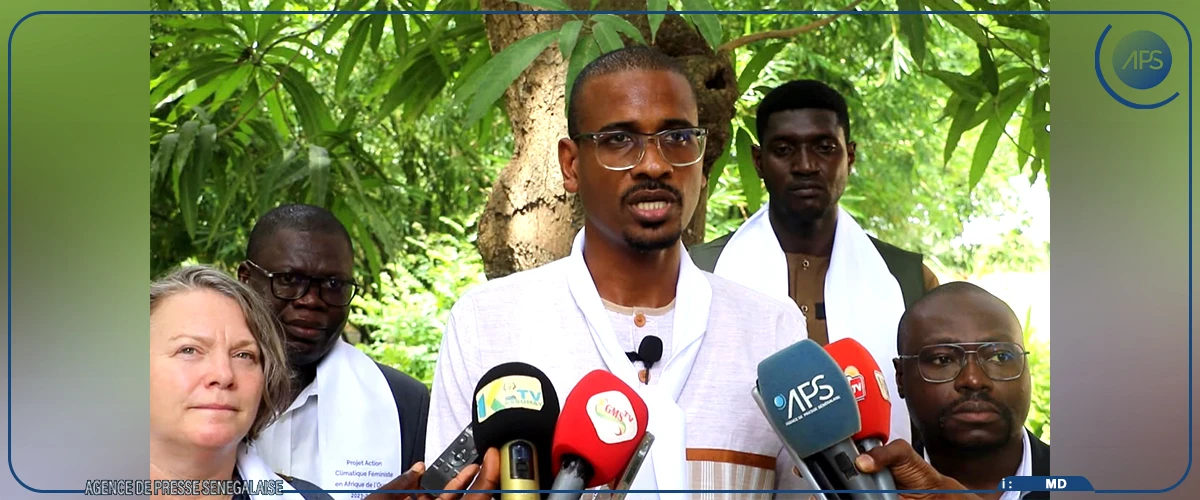 ziguinchor projet sur le climat pour les jeunes